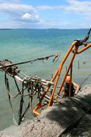 Installation Of Anchors Through Failed Seawall 3